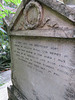 st mary's church,  lambeth, london coade stone tomb of captain william bligh +1817