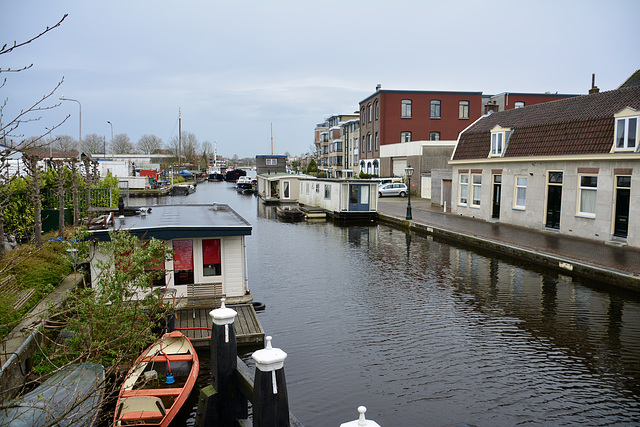 View of the Nieuwe Rijn