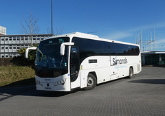 Simonds of Botesdale YX68 UAC in Bury St. Edmunds - 5 Mar 2025 (P1200664)