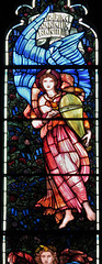 c19 morris glass at brampton church, cumbria