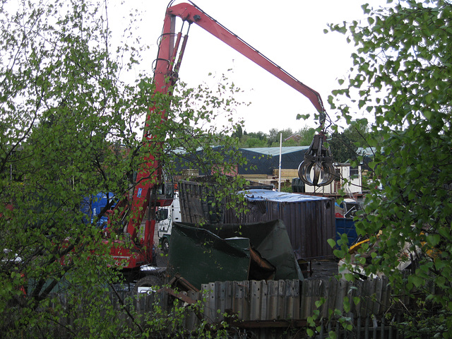 Salvage Works near the South Staffs Railway Walk