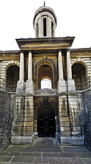brompton cemetery, london     (78)mid c19 catacombs 1840-4 by baud