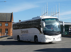 Simonds of Botesdale YX68 UAC in Bury St. Edmunds - 5 Mar 2025 (P1200663)