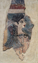 Fresco of a Priestess