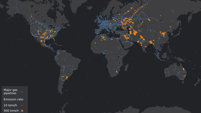 clch - worldwide methane emissions