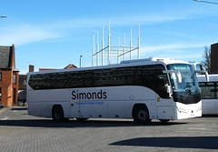 Simonds of Botesdale YX68 UAC in Bury St. Edmunds - 5 Mar 2025 (P1200642)