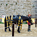 Spectacle au pied du château de Dinan