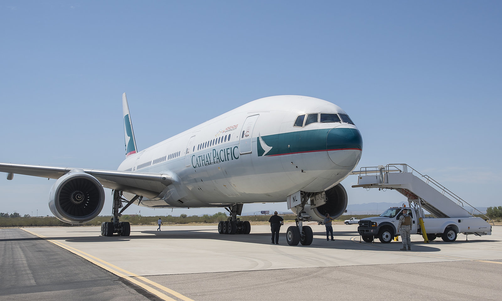 Cathay Pacific Airways Boeing 777 B-HNL