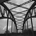 Brücke über den Eisenbahnhafen in Ruhrort