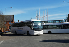 Simonds of Botesdale YX68 UAC in Bury St. Edmunds - 5 Mar 2025 (P1200640)