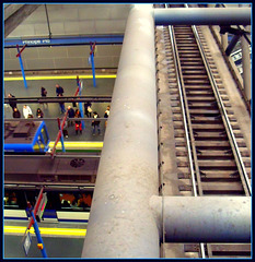 Principe Pío metro and main line station, Madrid