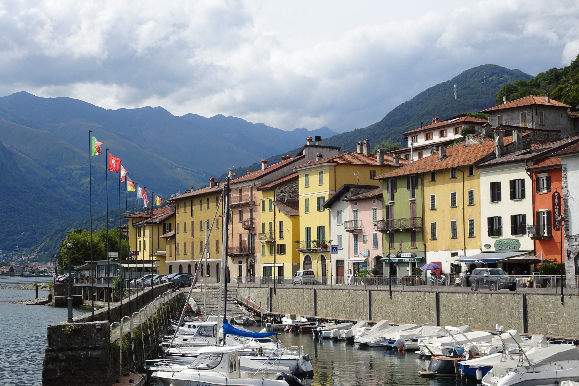 Boats At Domaso