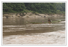 Fishermen on the Mekong River
