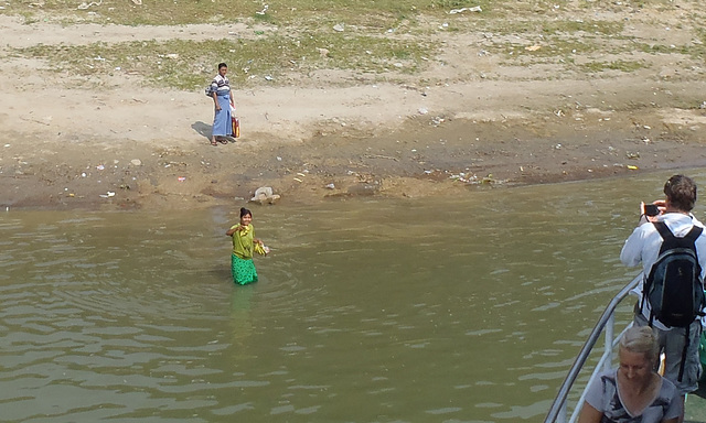 cruising down the Ayeyarwady