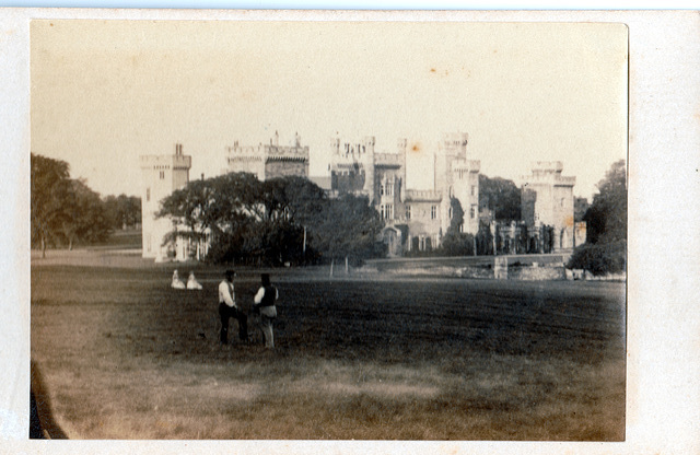 Ravensworth Castle, Gateshead (Demolished) From a c1870 carte de visite