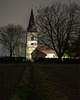 Jan 15: Datchworth church at night