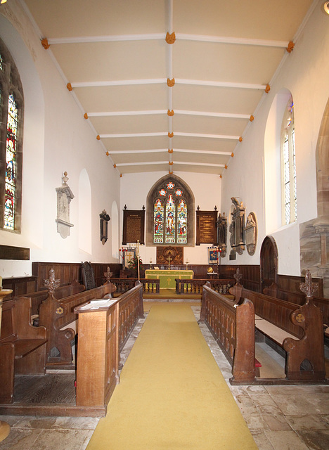 Chancel, St Mary's Church, Grendon, Warwickshire