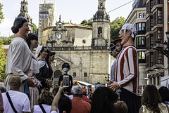 Gigantes en la Aste Nagusia de Bilbao