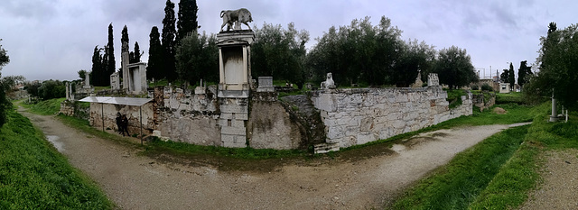 Athens 2020 – Kerameikos – The Street of Tombs