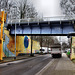 Brücke der ehem. Zollvereinbahn über der Grundstraße (Essen-Schonnebeck) / 21.01.2023