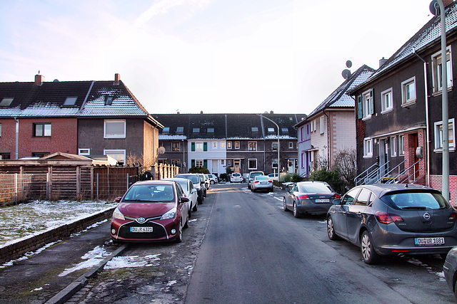 Klettenweg (Siedlung Hüttenheim, Duisburg) / 20.01.2024