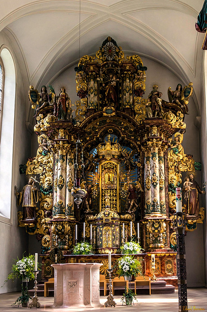 Altar der Triberger Wallfahrtskirche "Maria in der Tanne"
