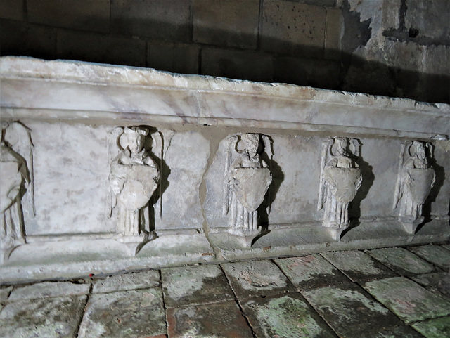 radbourne church, derbs; c15 tomb of ralph de la pole +1455