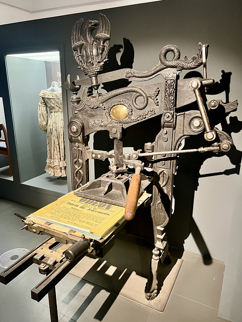 Leipzig 2025 – Stadtgeschichtliches Museum – Printing press