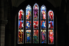 c19 morris glass at brampton church, cumbria