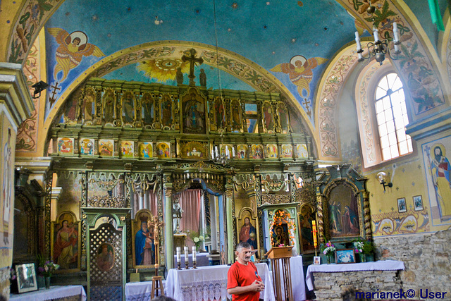 Orthodox church of St. Nicholas in Smolnik,Poland