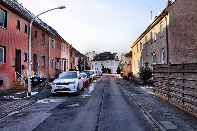 Ungelsheimer Straße (Siedlung Hüttenheim, Duisburg) / 20.01.2024