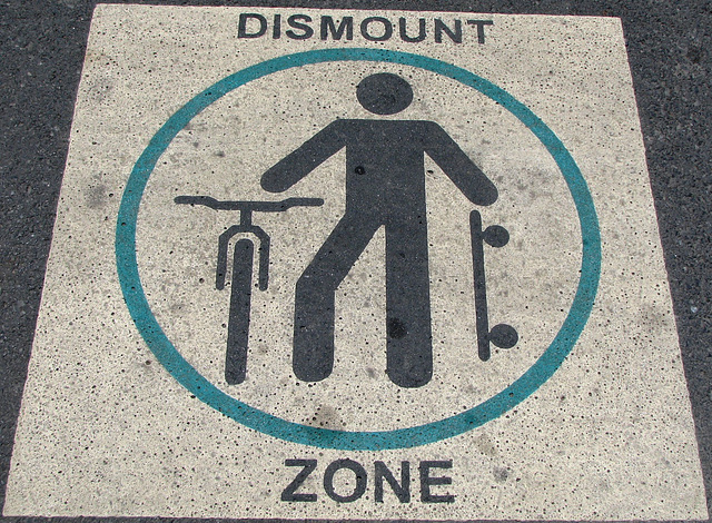 Dismount Zone