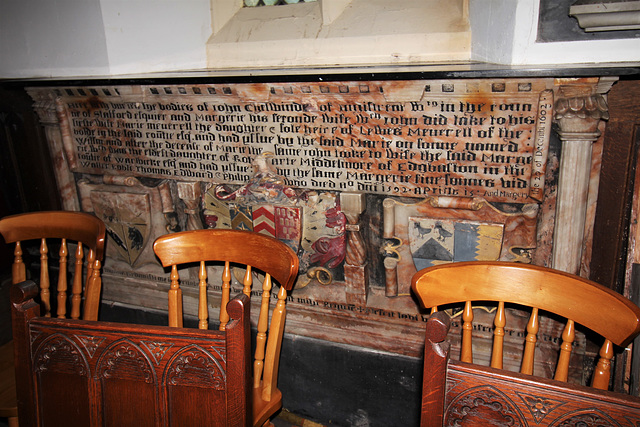 Chetwynd Memorial, St Mary's Church, Grendon, Warwickshire