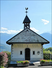 Combloux (74) 5 septembre 2018. Chapelle du Médonnet.