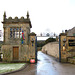 Lodge to Hassop Hall. Hassop, Derbyshire