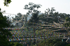 Kathmandu, Sacred Flags of Swayambhunath