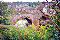 The River Tees and the Bridge at Barnard Castle (Scan from 1989)