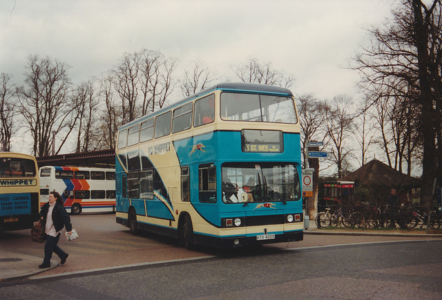 Whippet Coaches KYV 422X in Cambridge – 15 Feb 1997 (345-04)