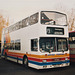 Stagecoach United Counties 652 (H652 VVV) in Cambridge – 5 February 1991 (136-13)