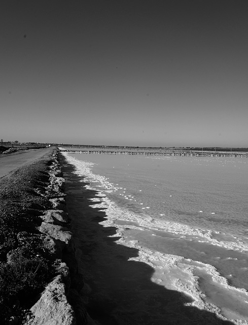 Marais salants de Castro Marim (Algarve).