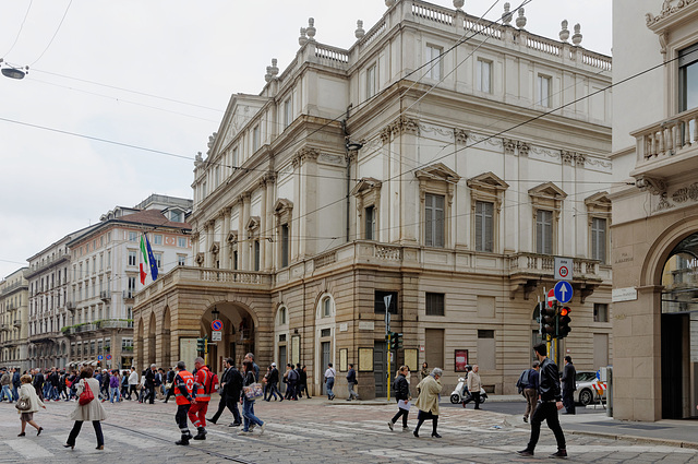 Le théâtre de la Scala en 2015