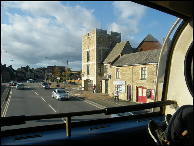 Kidlington in the evening sun