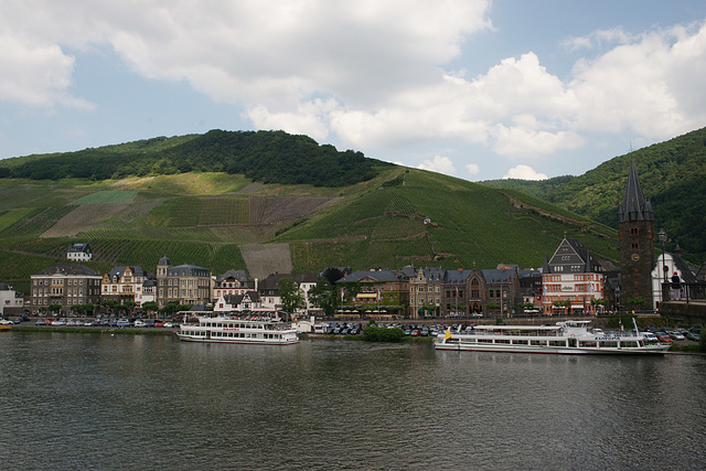 River Mosel At Bernkastel-Kues