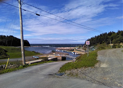 Passerelle à Valleau