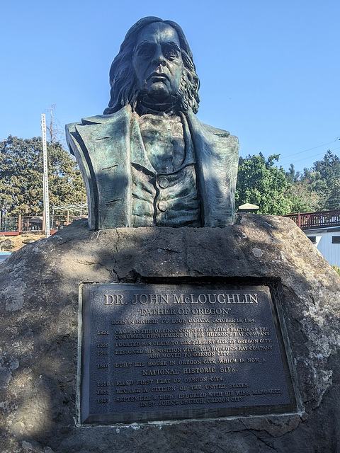 Dr. McLoughlin Statue