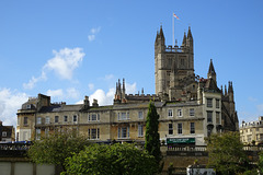 Looking Towards Bath Abbey