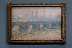 "Le pont de Waterloo, temps gris" (Claude Monet - 1903)