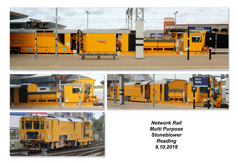 Network Rail Stoneblower Reading 9 10 2019