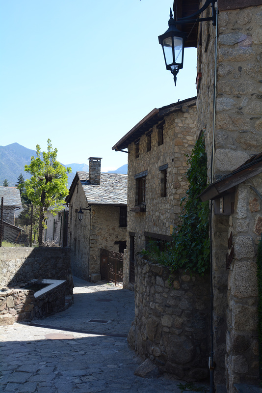 Andorra, Narrow Street in Santa Coloma