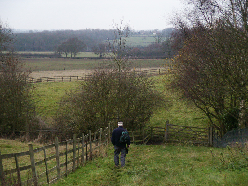 Leaving Market Bosworth towards Carlton